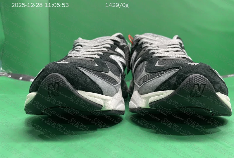 New Balance 9060 Black and White Gray 2