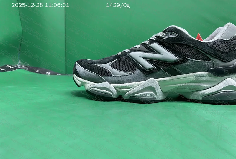 New Balance 9060 Black and White Gray 7