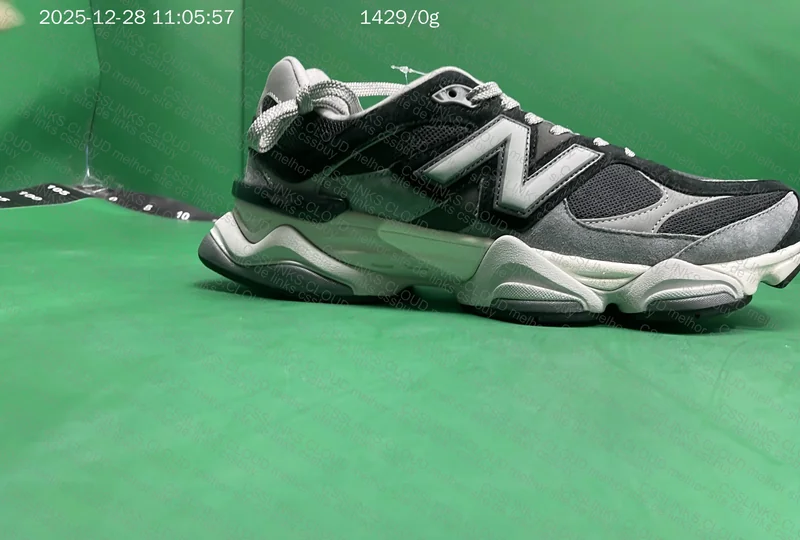 New Balance 9060 Black and White Gray 4