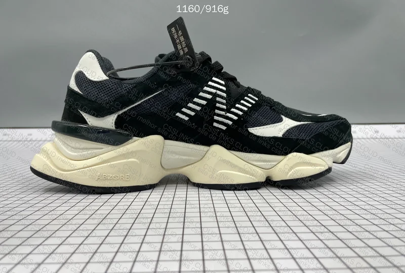 New Balance 9060 Black and White - JMDY 10
