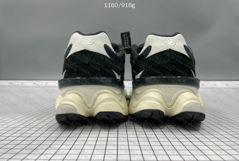 New Balance 9060 Black and White - JMDY 2