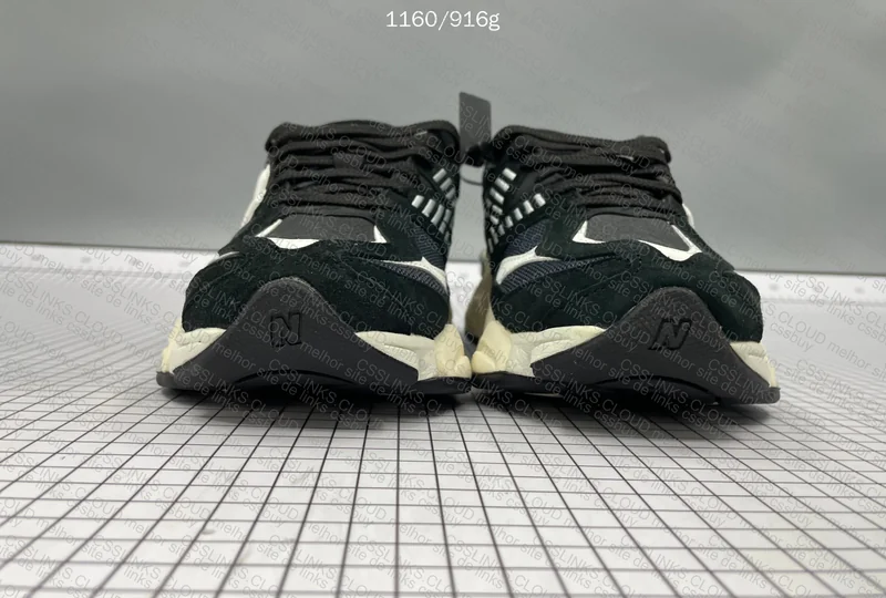 New Balance 9060 Black and White - JMDY 5