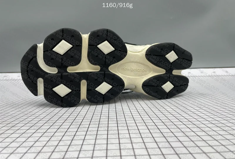 New Balance 9060 Black and White - JMDY 7