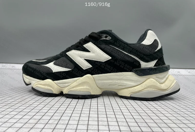 New Balance 9060 Black and White - JMDY 9