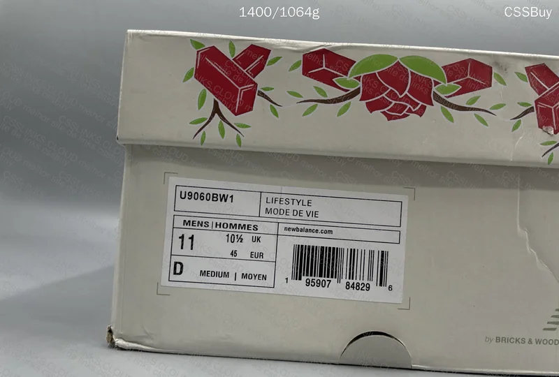 New Balance 9060 Bricks & Wood 8