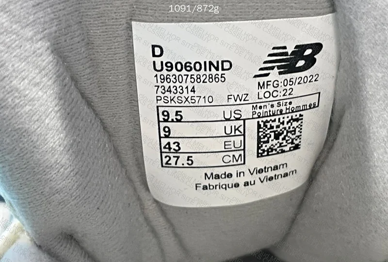 NEW BALANCE 9060 - C BATCH 3
