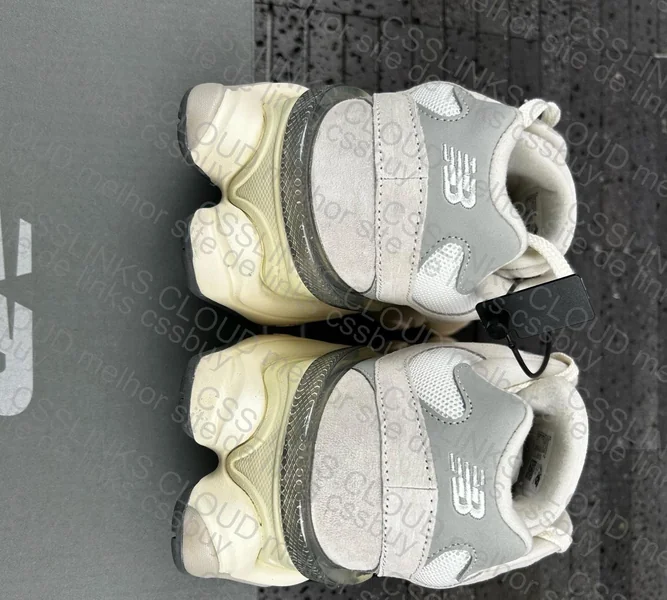 New Balance 9060 Light Gray 5