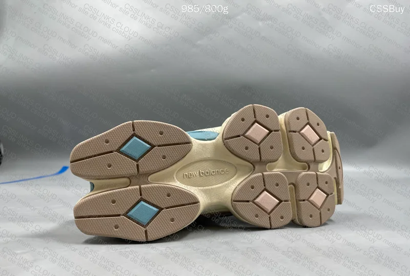 New Balance 9060 Cream Blue 4