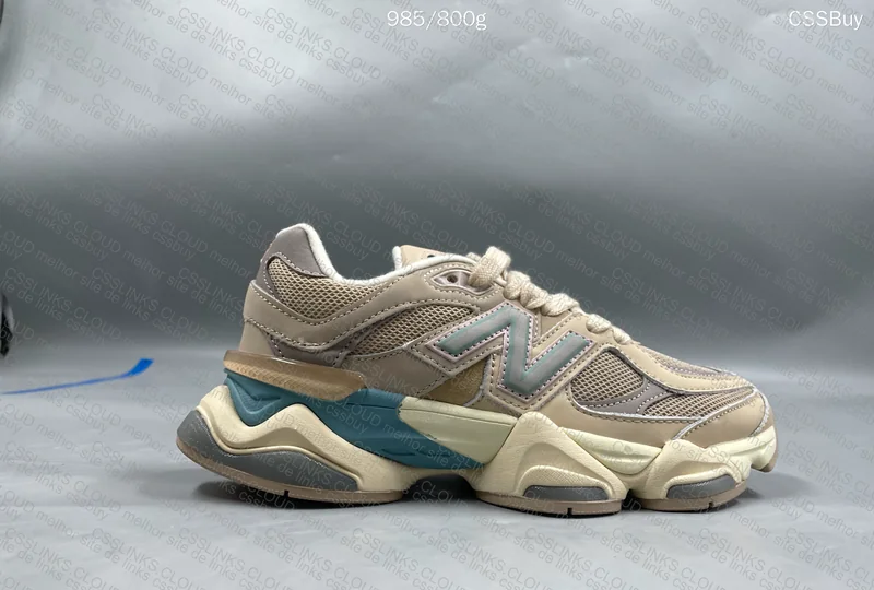 New Balance 9060 Cream Blue 6