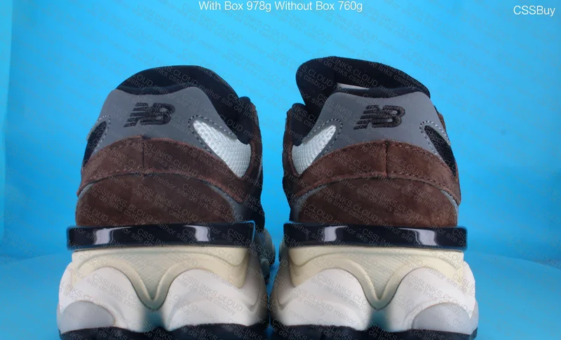 New Balance 9060 Dark Brown 2
