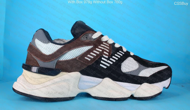 New Balance 9060 Dark Brown 4