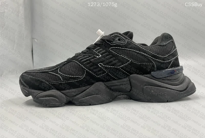 New Balance 9060 - Triple Black 5