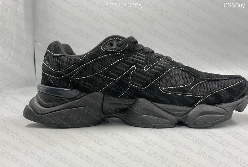 New Balance 9060 - Triple Black 6