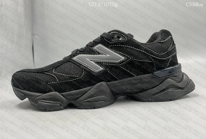 New Balance 9060 - Triple Black 8