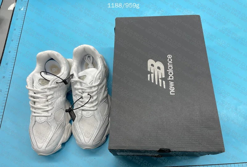 New Balance 9060 Triple White 4