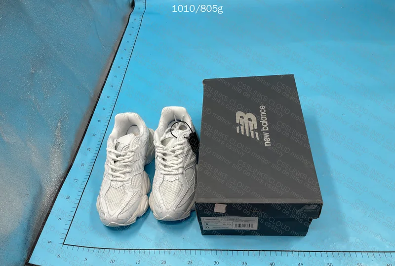 New Balance 9060 Triple White 5