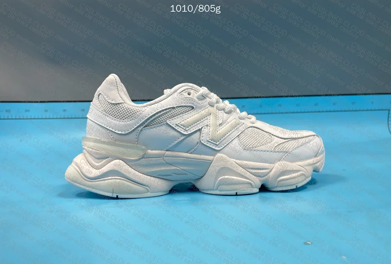 New Balance 9060 Triple White 7