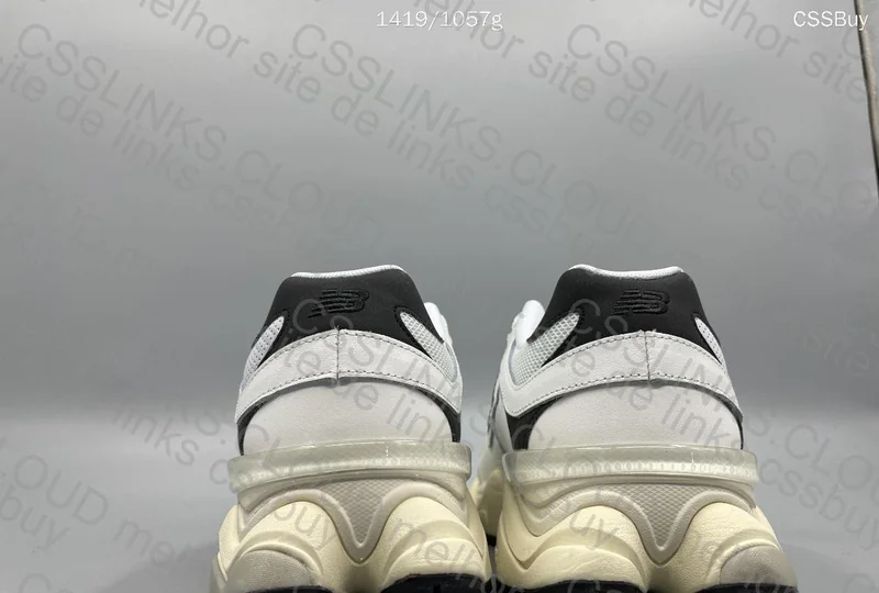 New Balance 9060 White and Black 2