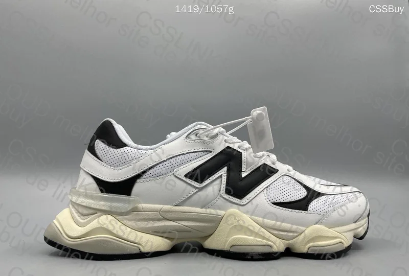 New Balance 9060 White and Black 3