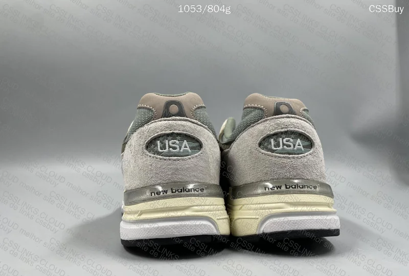 New Balance 993 Grey Green 3