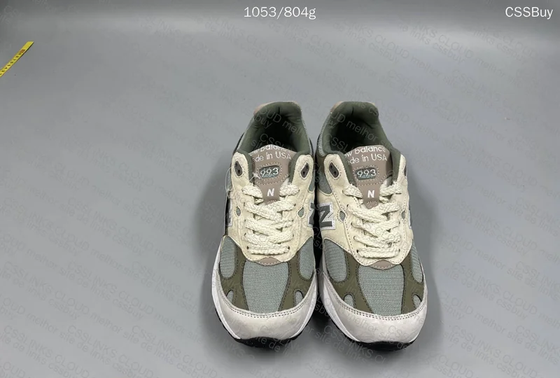 New Balance 993 Grey Green 5