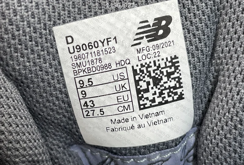 New Balance Gray U9060YF1 5