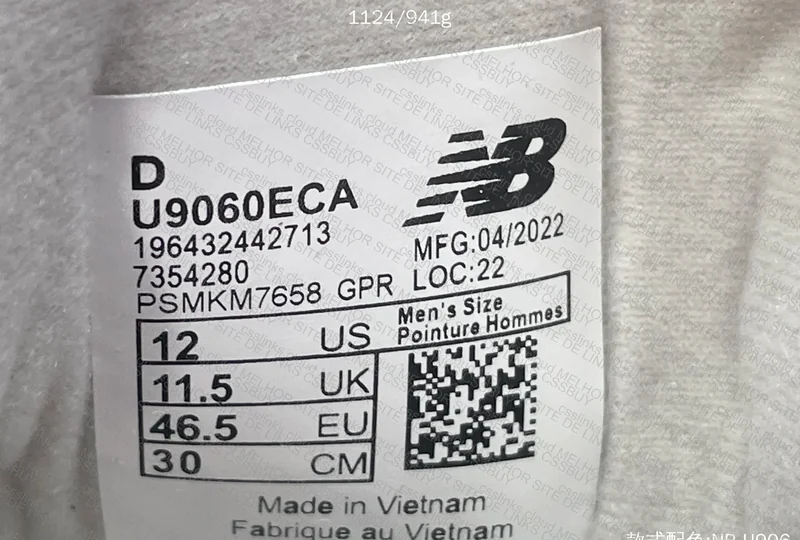 New balance / nb 9060 sea salt concrete ECA ( Gl?? ) 7