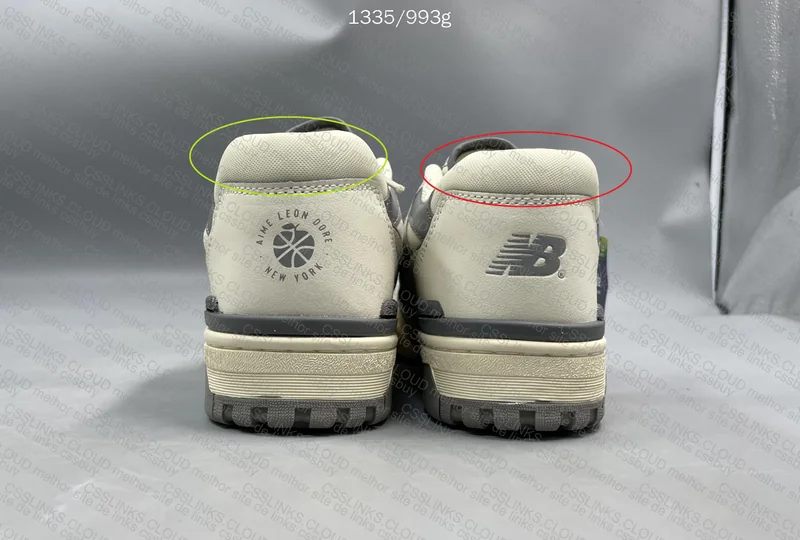 New Balance NB550 Aime leon dore white/grey 3
