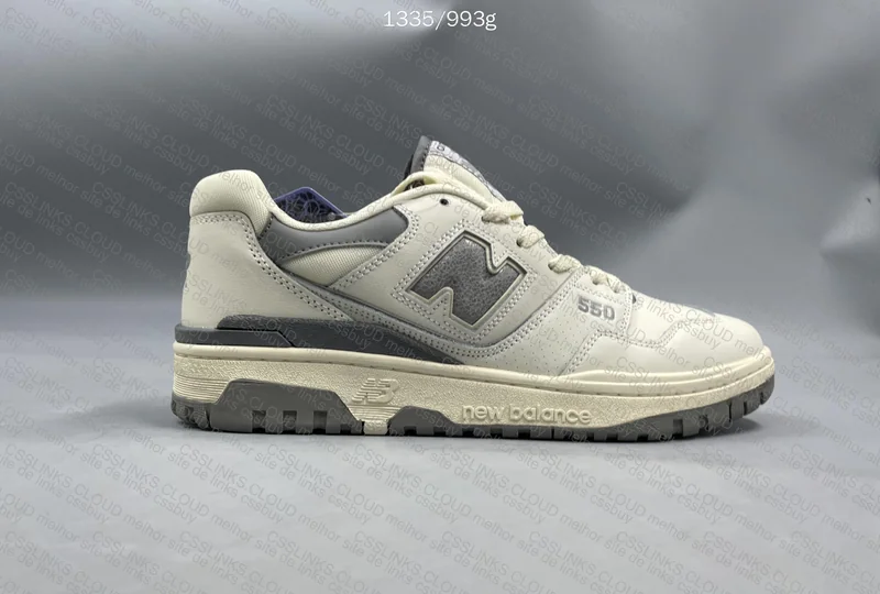 New Balance NB550 Aime leon dore white/grey 5