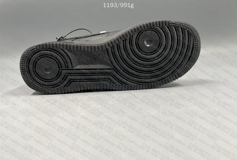 NIKE AF1 All Black 5