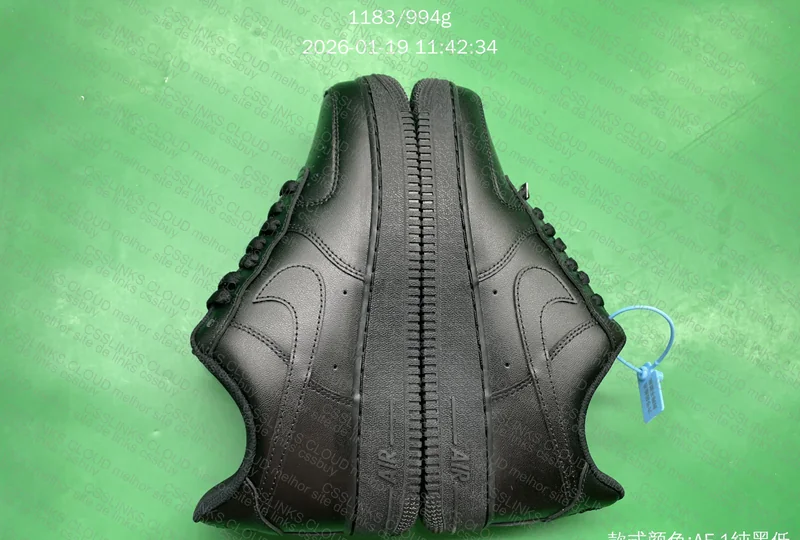 Nike AF1 Black 3