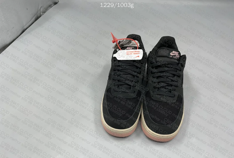 Nike AF1 Black Mesh