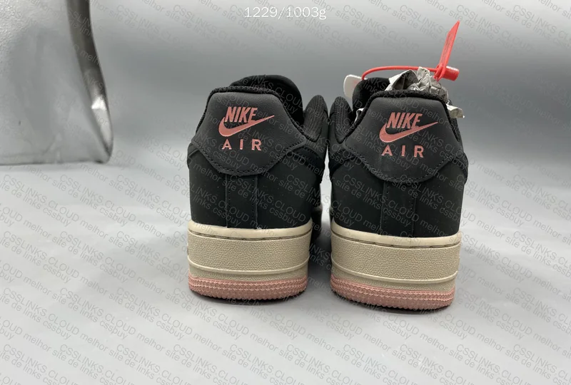 Nike AF1 Black Mesh 3