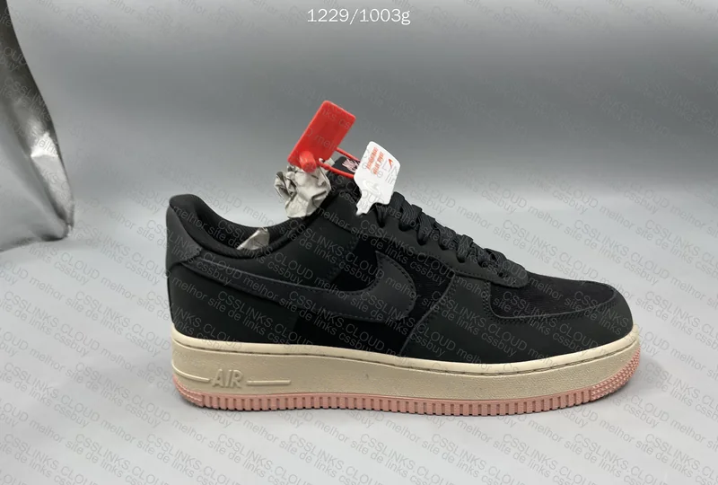 Nike AF1 Black Mesh 4