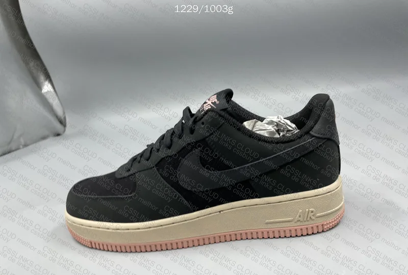 Nike AF1 Black Mesh 5