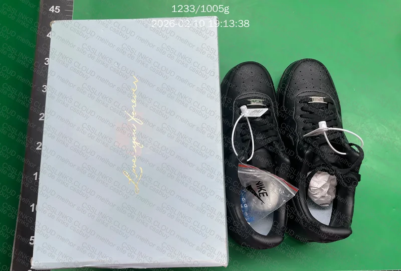 NIKE AF1 DRAKE NOCTA "TRIPLE BLACK" 3
