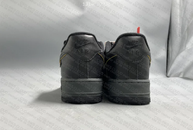 Nike Air Force 1 '07 Black/University Gold
