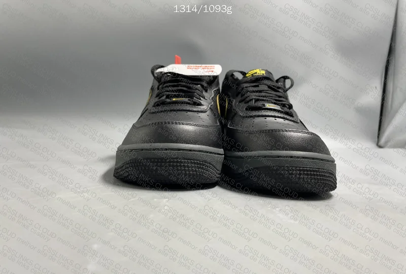 Nike Air Force 1 '07 Black/University Gold 3