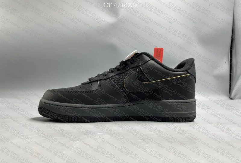 Nike Air Force 1 '07 Black/University Gold 4