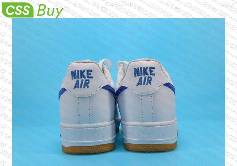 Nike Air Force 1 07 Retro Color Blue 2
