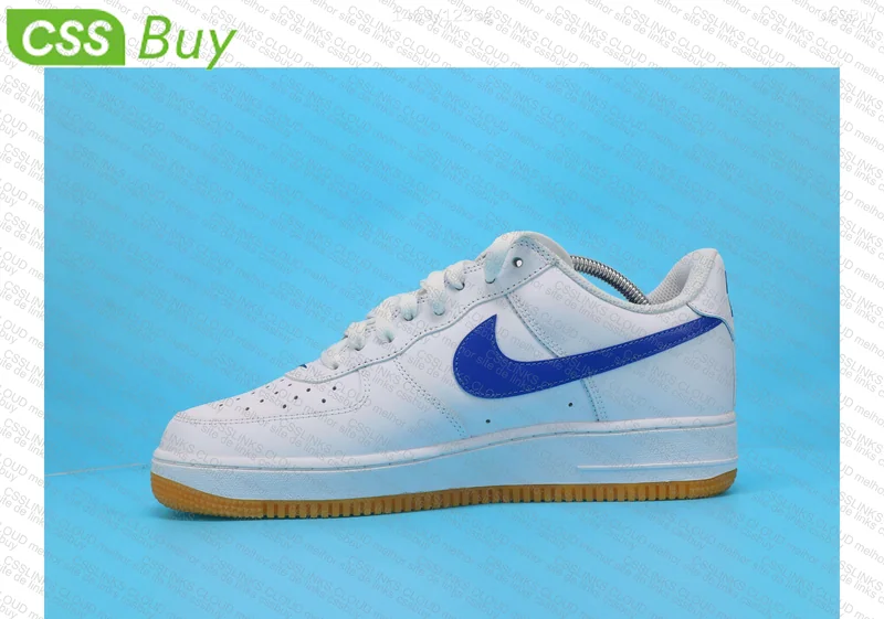 Nike Air Force 1 07 Retro Color Blue 3