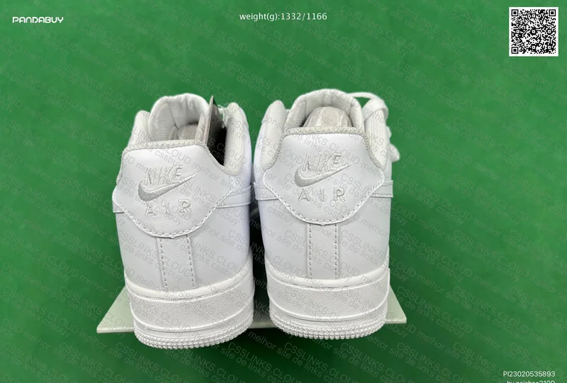 NIKE AIR FORCE 1 ‘07 “TRIPLE WHITE” 3