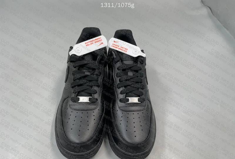 NIKE AIR FORCE 1 BLACK - G BATCH