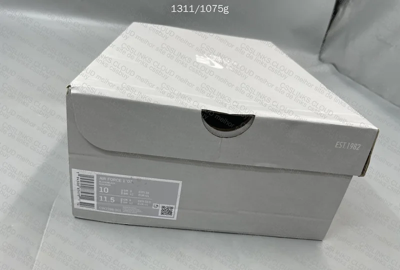 NIKE AIR FORCE 1 BLACK - G BATCH 10