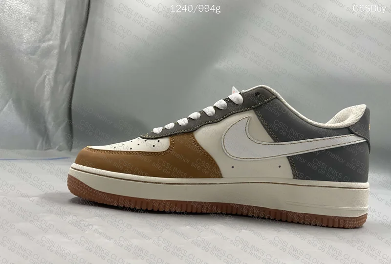 Nike Air Force 1 - Brown And Green 2