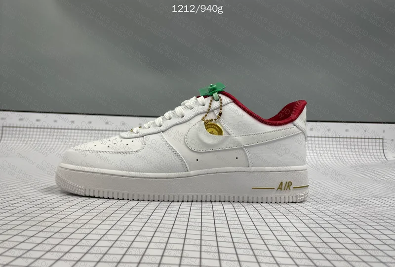 Nike Air Force 1 Just Do It Sw Red 5