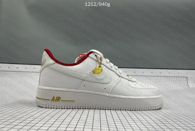 Nike Air Force 1 Just Do It Sw Red 6