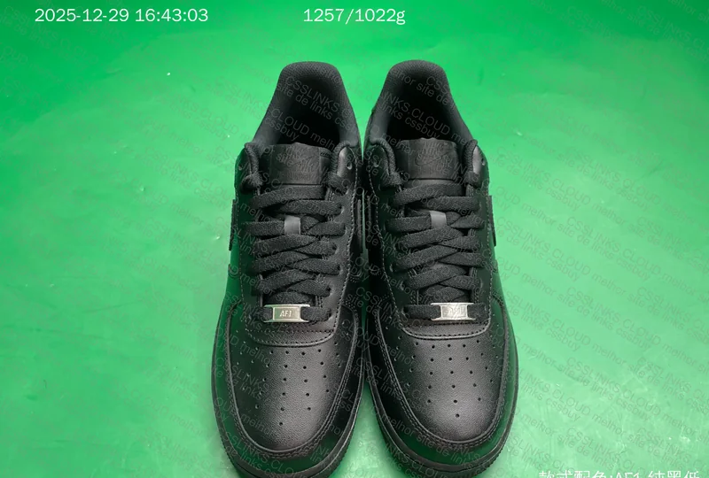 Nike Air Force 1 Low '07 Black (CW2288-001) 4