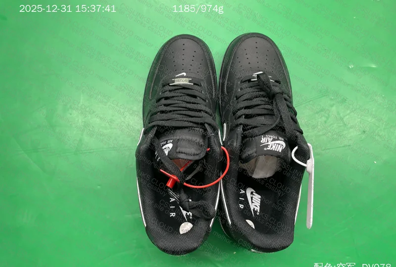 Nike Air Force 1 Low '07 Black White Sole (DV0788-002) 2