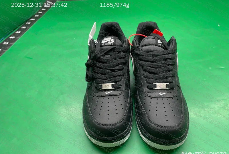 Nike Air Force 1 Low '07 Black White Sole (DV0788-002) 9